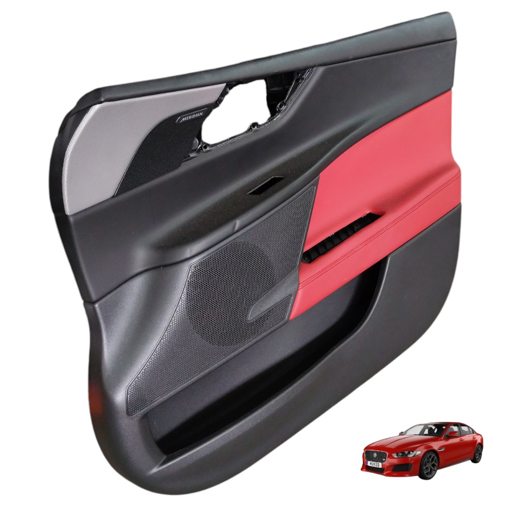 Forro porta dianteiro direito Jaguar xe R Sport 2019 2018 16 1