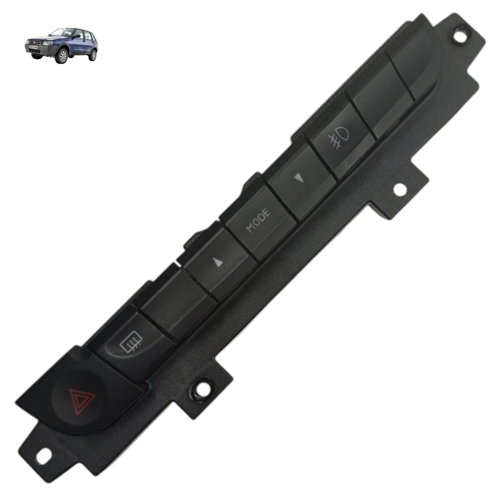 Botão Alerta Desembaçador Milha Mode Fiat Idea 2013 2014 15 1