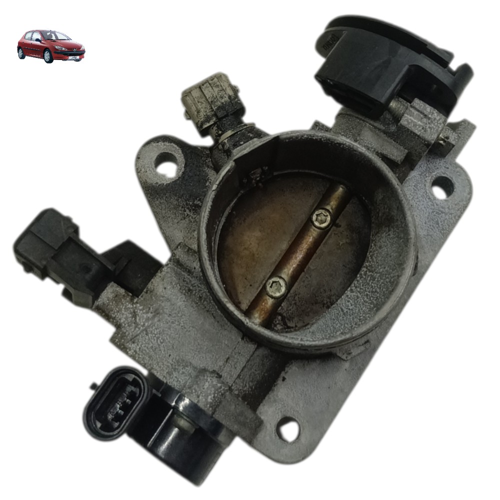 Corpo borboleta TBI Peugeot 206 1.4 gasolina 2001 2002 2003 1