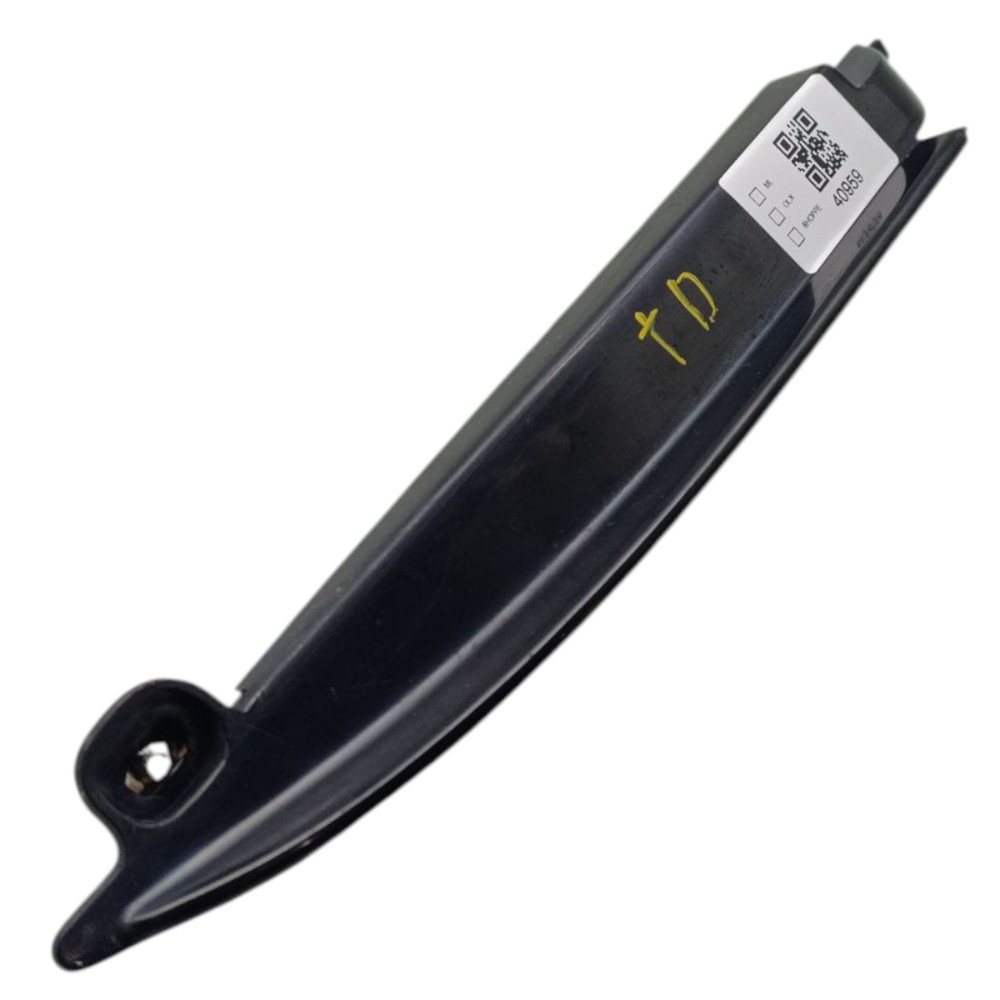 Moldura Porta Traseira Direita Chrysler Grand Caravan 2000 Preto 2