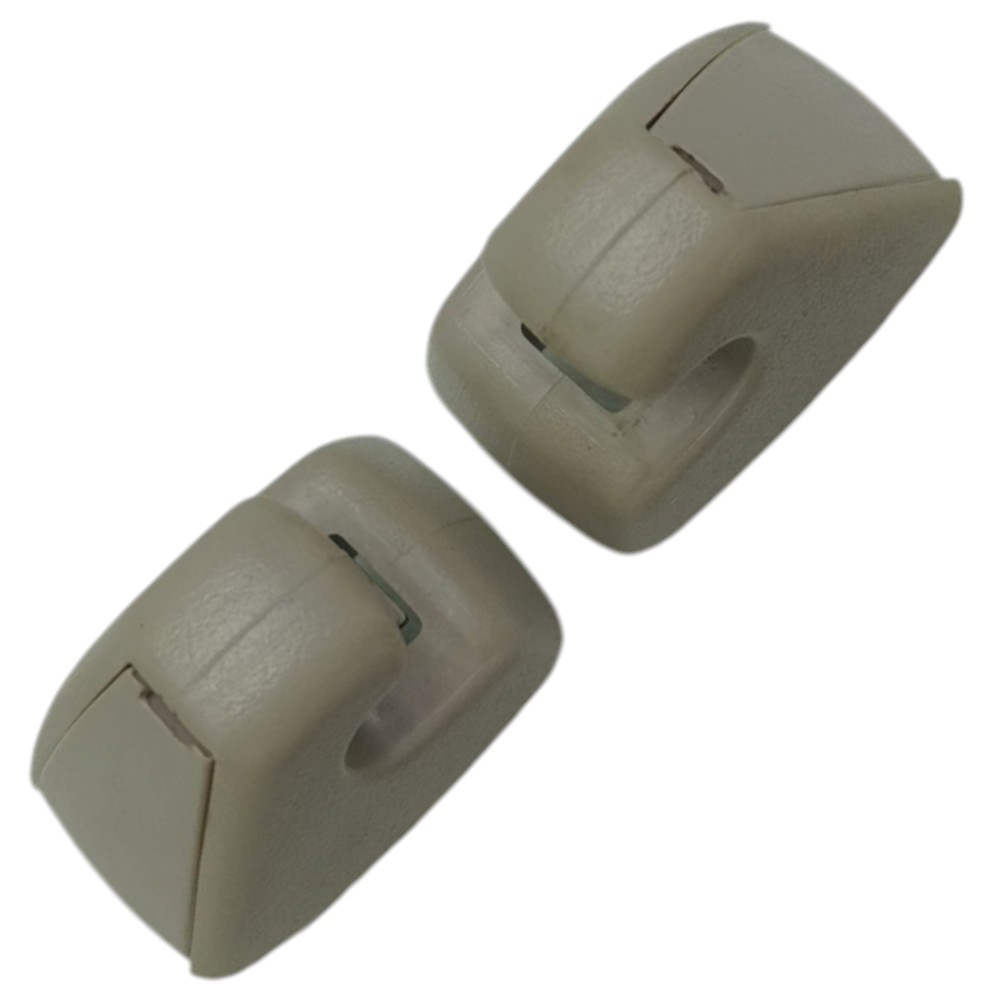 Par Suporte Fixação Quebra Sol Gm Onix Prisma 2013 Á 2019 2