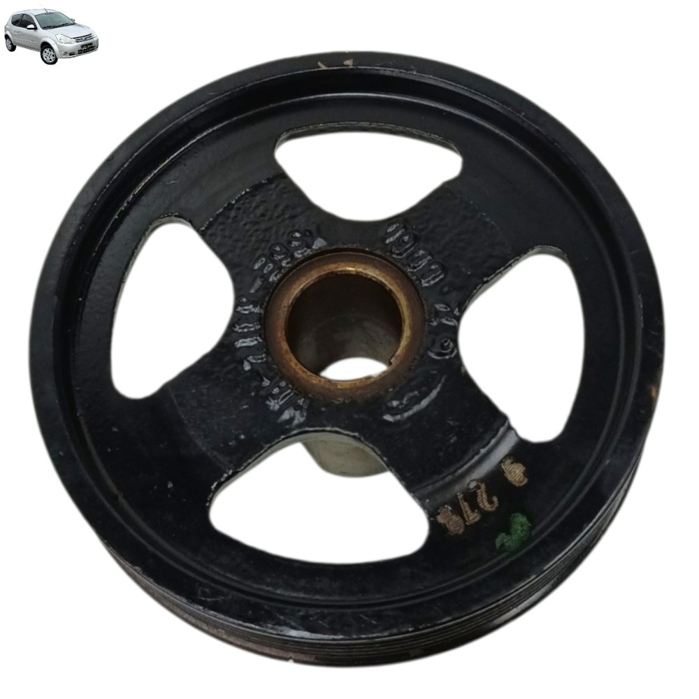 Polia eixo virabrequim Ford ka Zetec 1.0 2009 2010 2011 2012