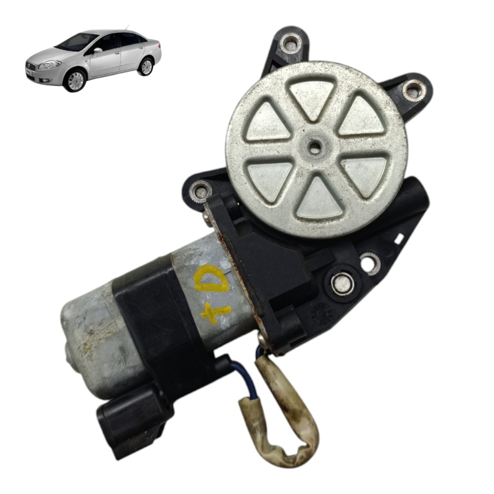 Máquina Vidro Porta Traseira Direita Fiat Linea 2009 2010 11 1