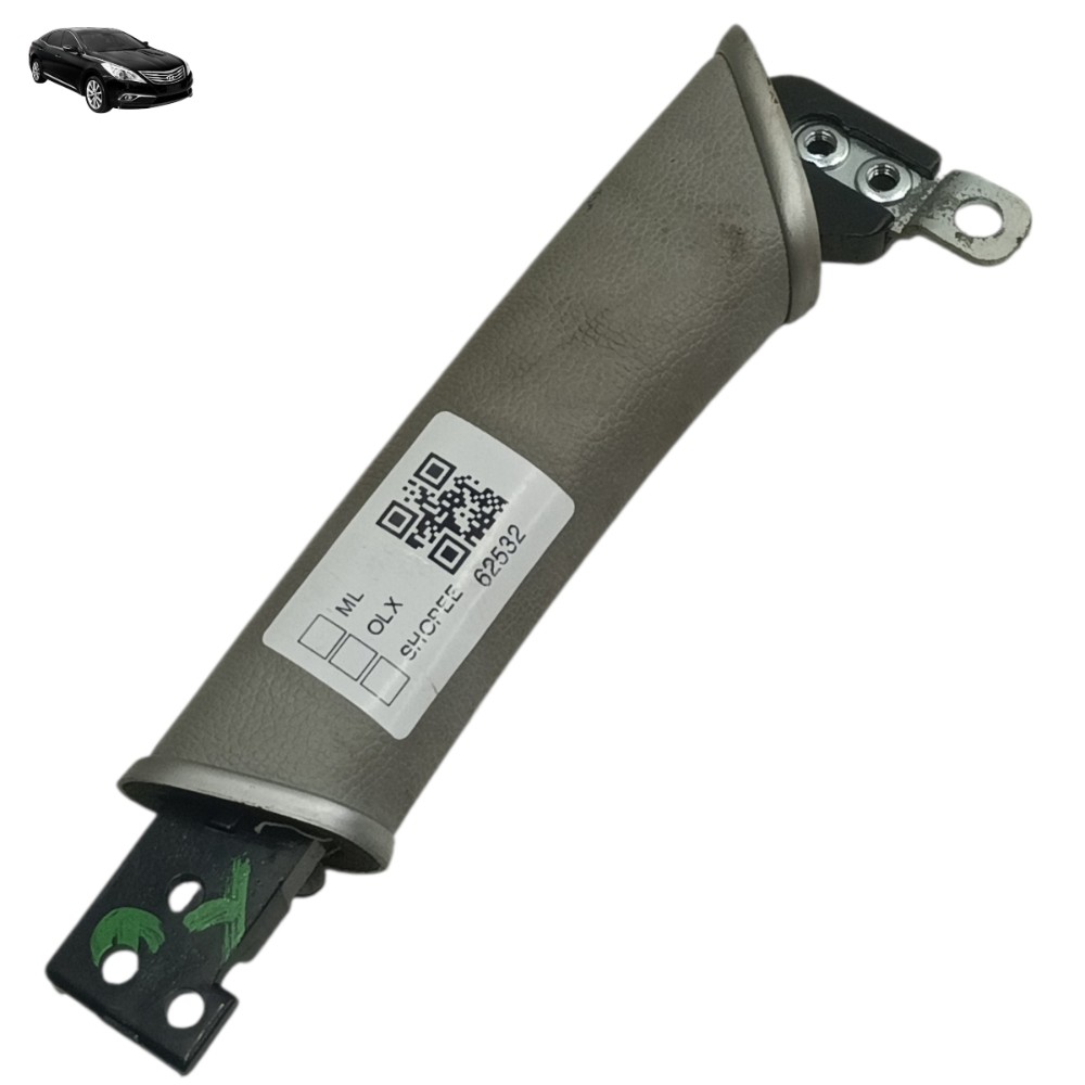 Puxador Interno Porta Traseira Esquerda Hyundai Azera 2007 Cinza Traseira 1