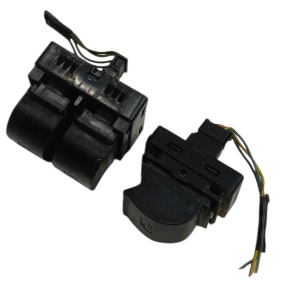 Kit botão vidro elétrico dianteiro Fiat Idea 2012 2013 2014 3