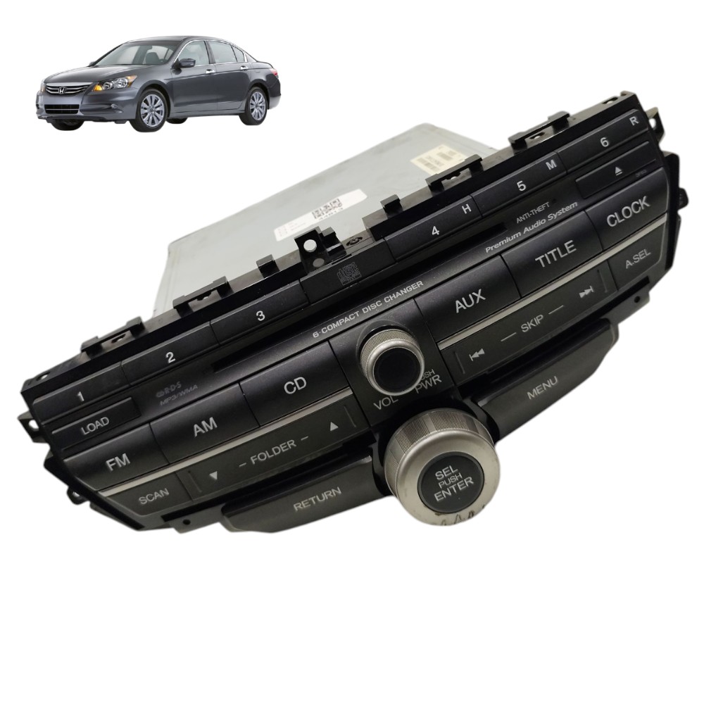 Rádio Cd Player Honda Accord 2012 2011 2010 2009 2008 2