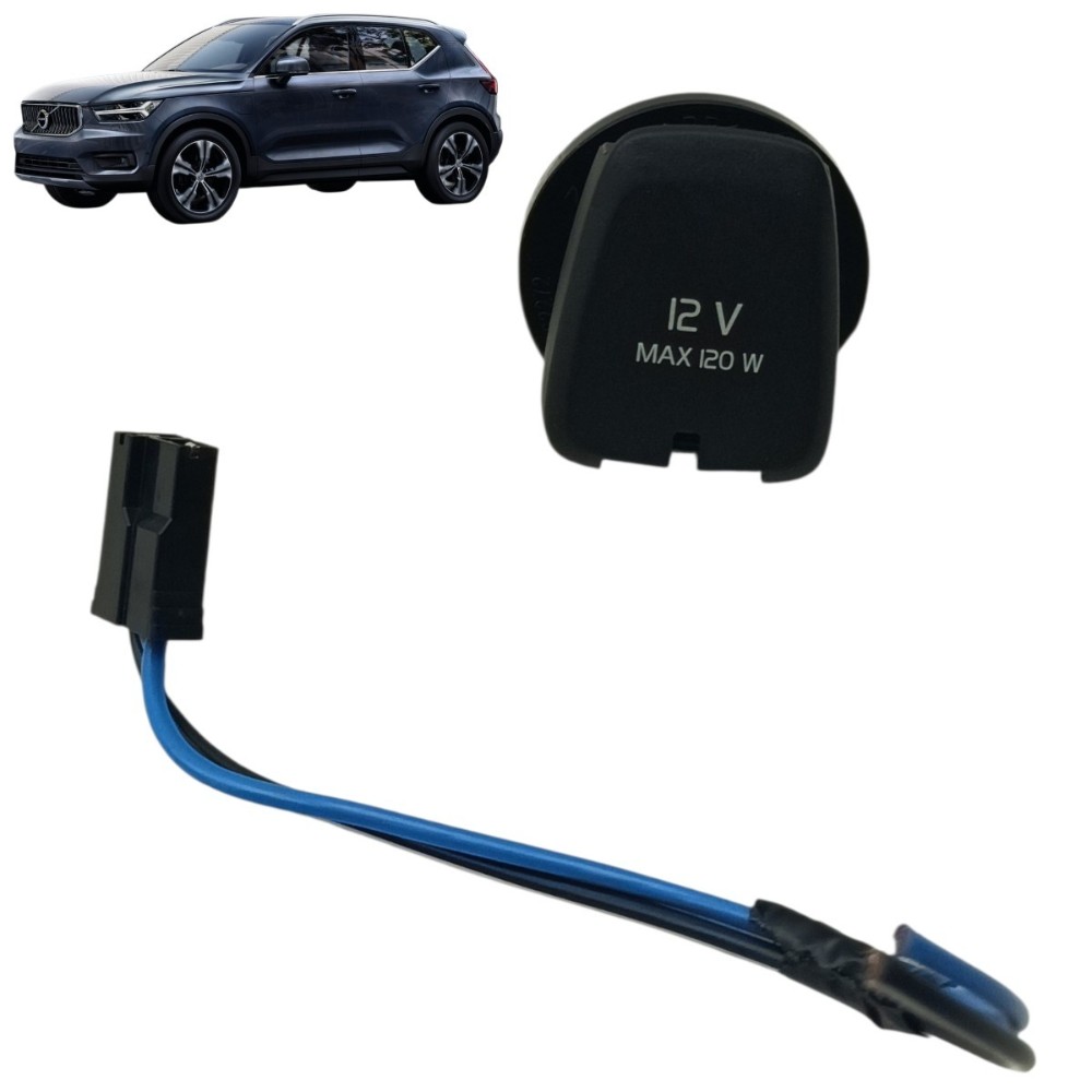 Tomada 12V volvo xc40 t5 2022 2021 2020