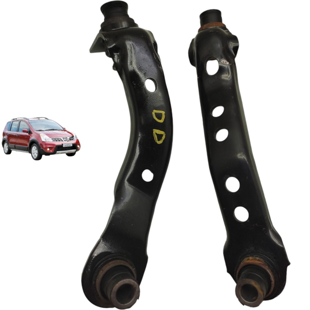 Par braço suporte agregado dianteiro Nissan Livina 2012 2013 1