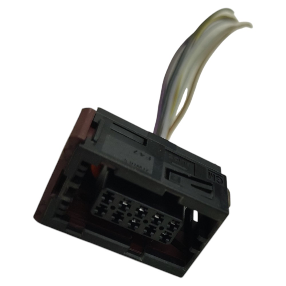Plug fechadura porta dianteira esquerda GM Sonic 2014 2013 4
