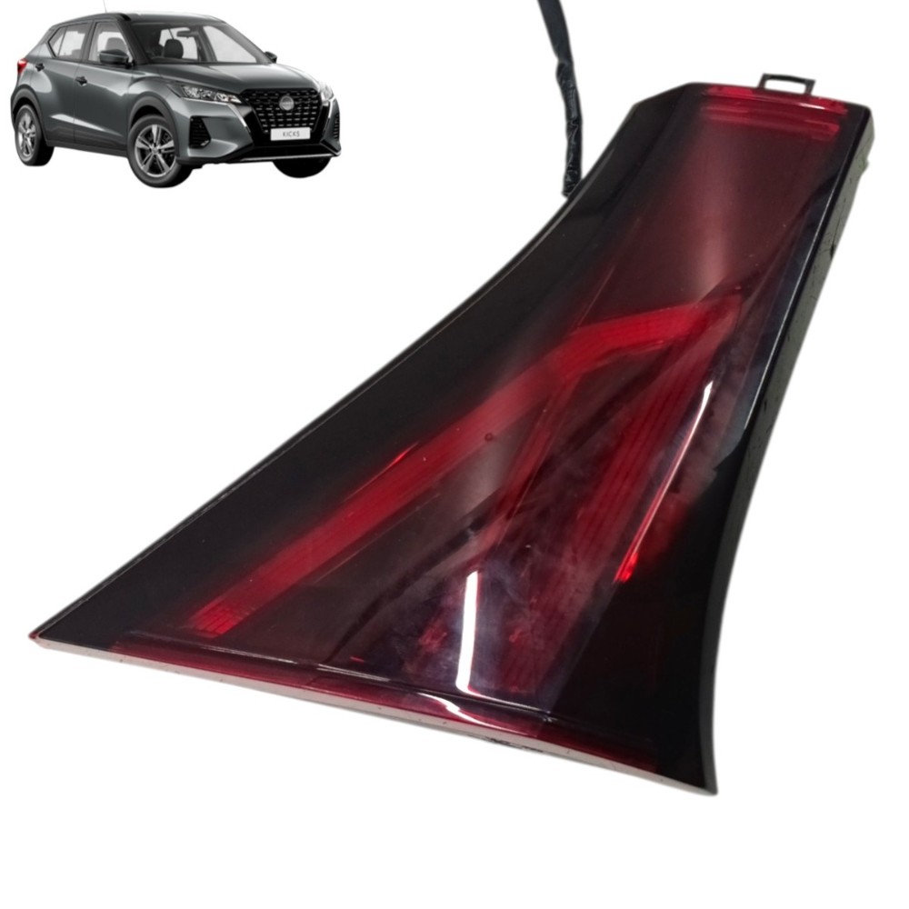 Lanterna esquerda LED tampa traseira Nissan kicks 2024 2023