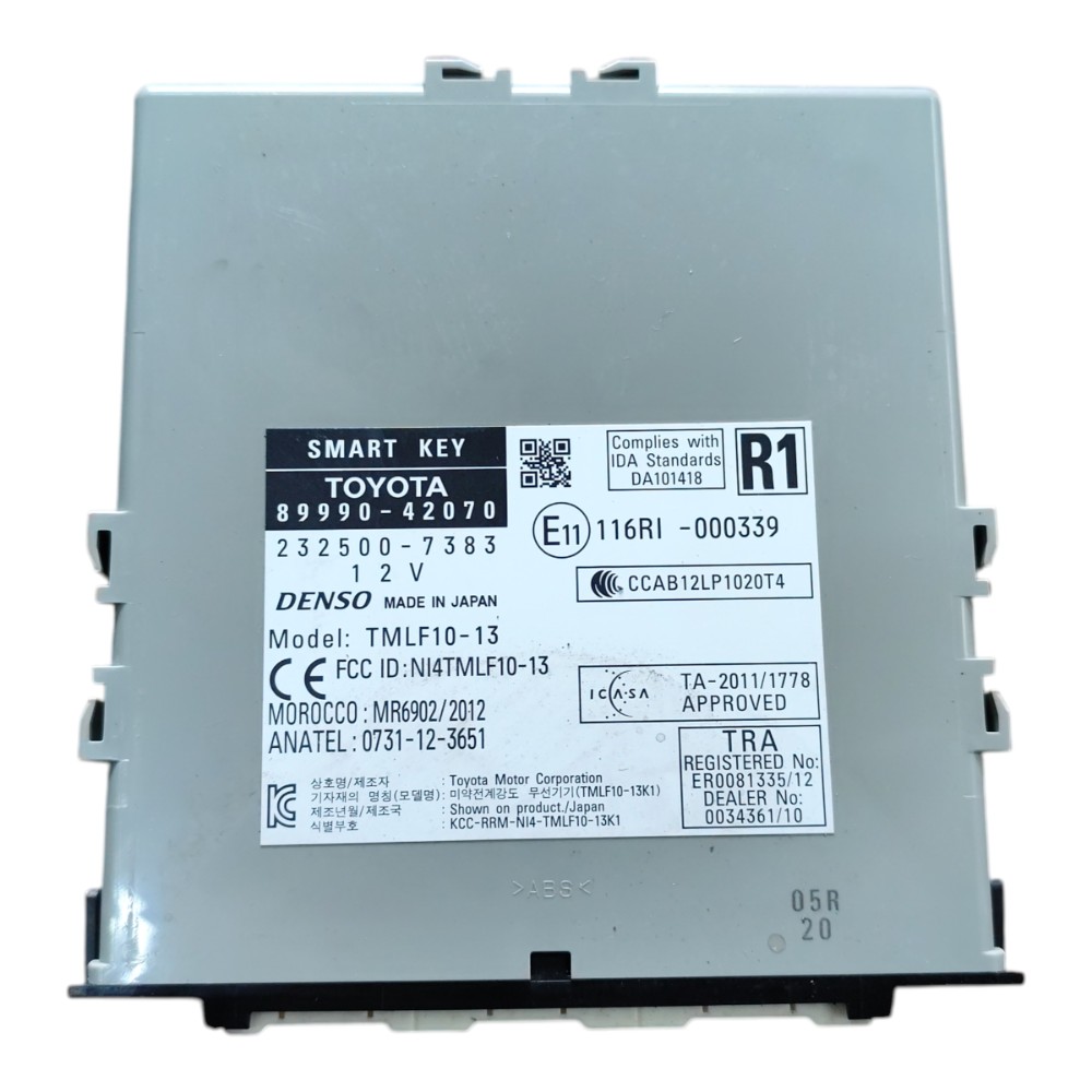 Kit Code Módulo Injeção Toyota Rav4 2.0 4×4 Gasolina 2014 7