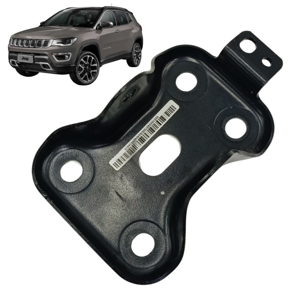 Suporte braço Curvo traseiro jeep Compass 2019 2020 sem lado