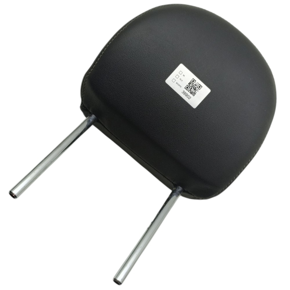 Encosto Cabeça Couro Banco Dianteiro Nissan Sentra 2009 2010 Preto 1