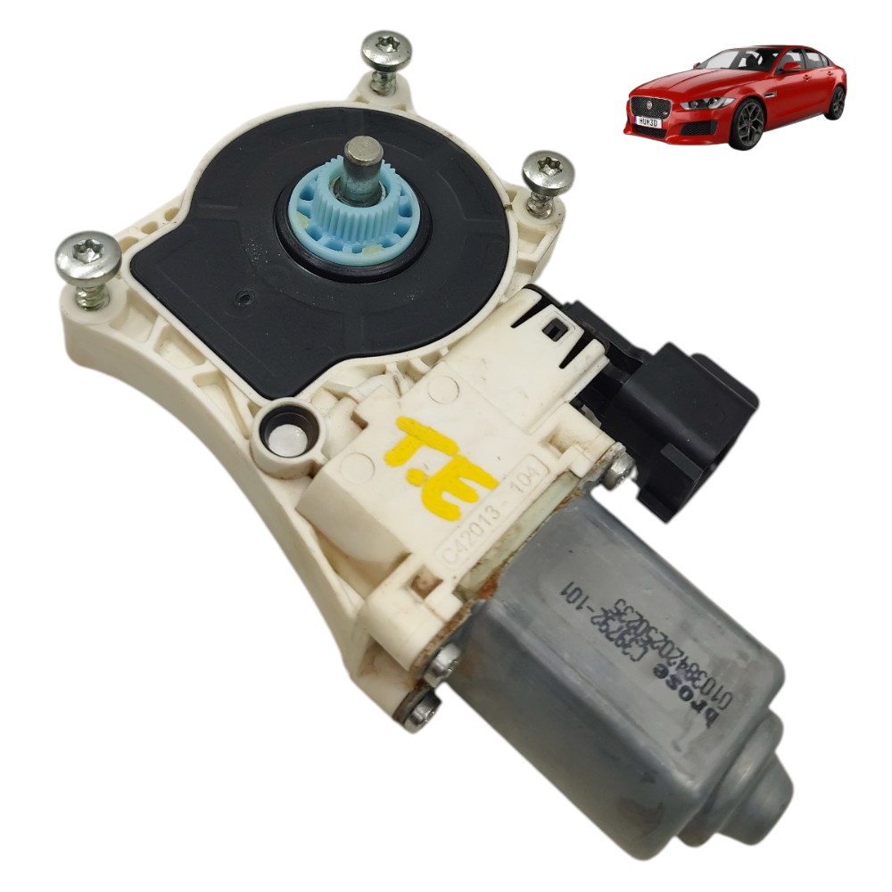 Motor vidro traseiro esquerdo Jaguar xe 2019 2018 2017 2016 1