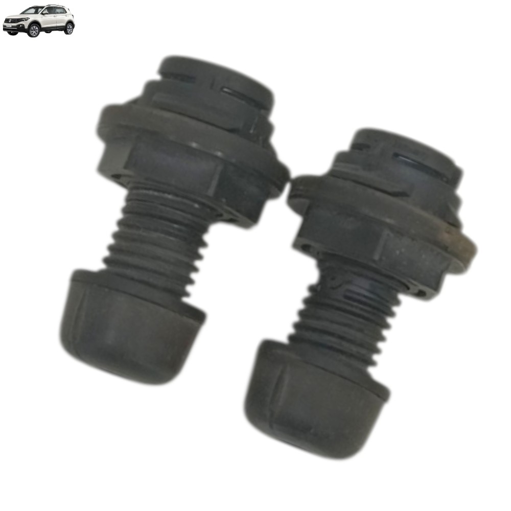 Par batente porta malas vw tcross 2021 2022 2023 2024