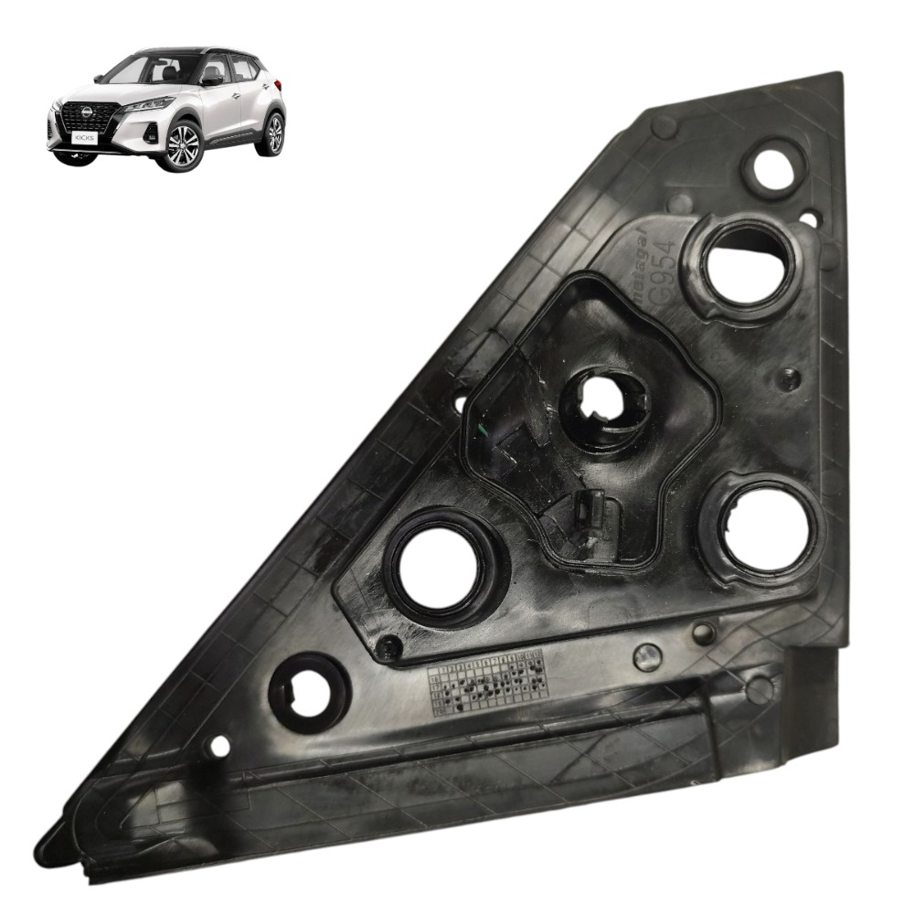 Acabamento interno retrovisor esquerdo nissan kicks 2019 20 1