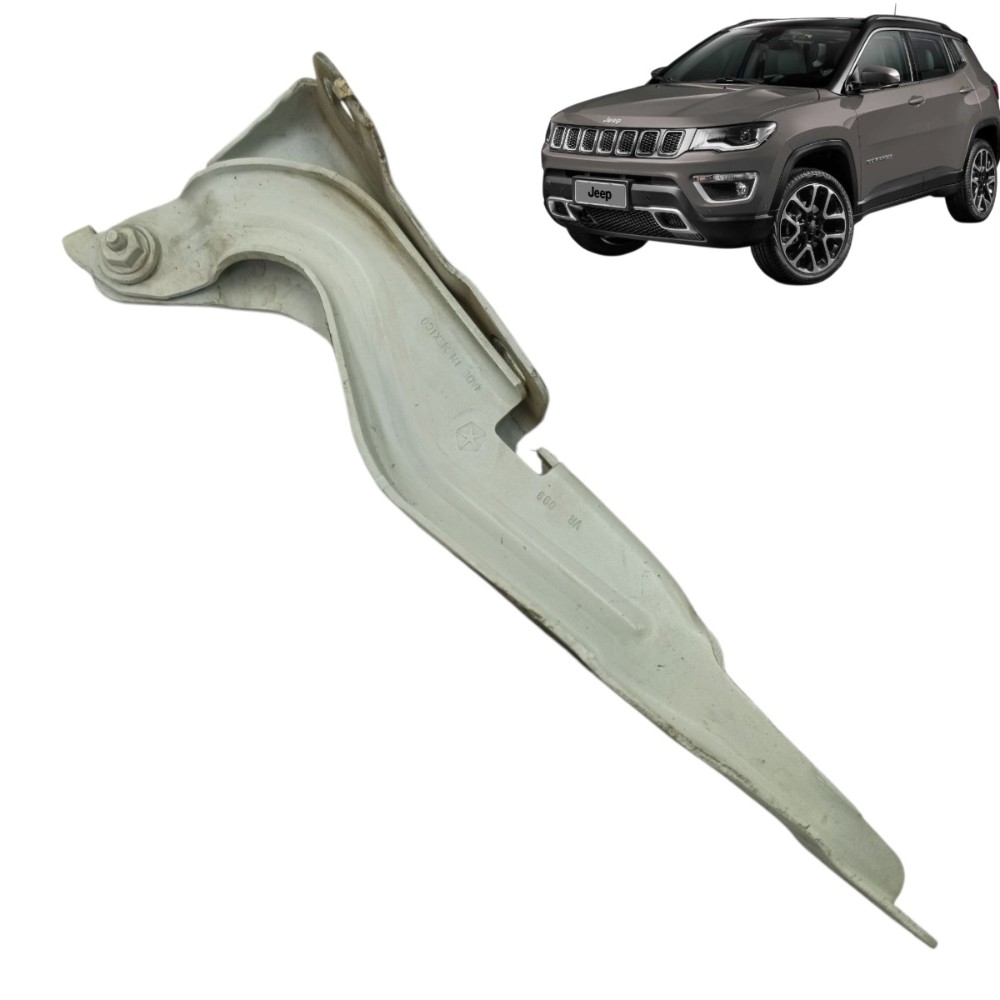 Dobradiça direita capô Jeep Compass 2019 2020 2021 2022 2023