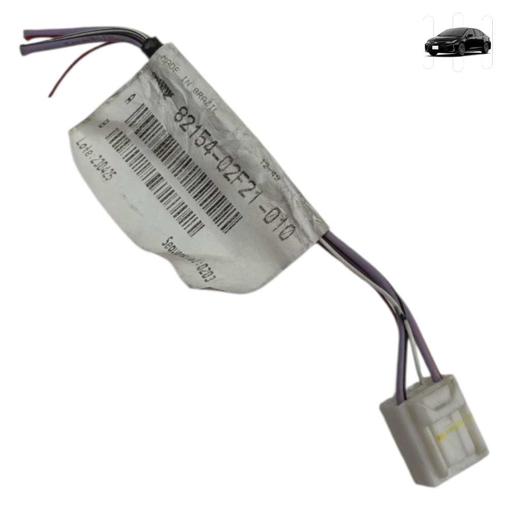 Conector fechadura traseira esquerda Toyota Corolla 2023 24 1