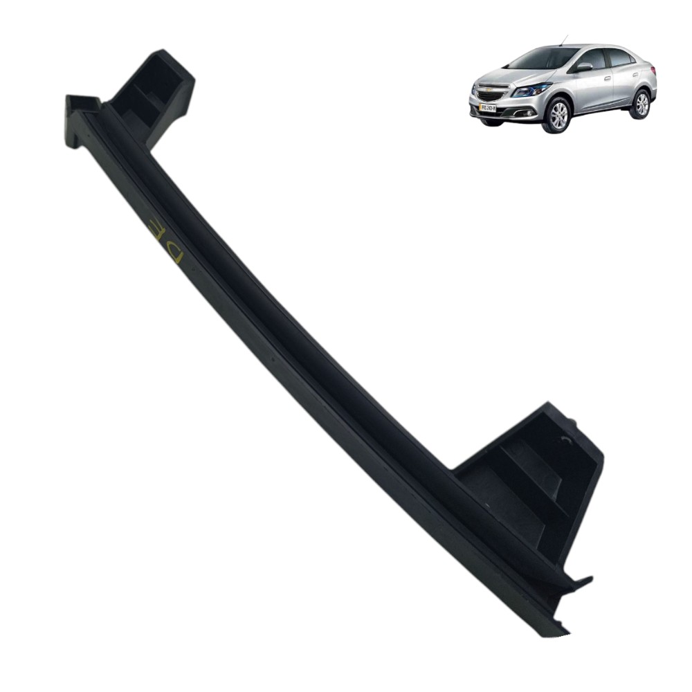 Guia Vidro Porta Dianteira Esquerda Gm Prisma Onix 2015 2016 Preto 1