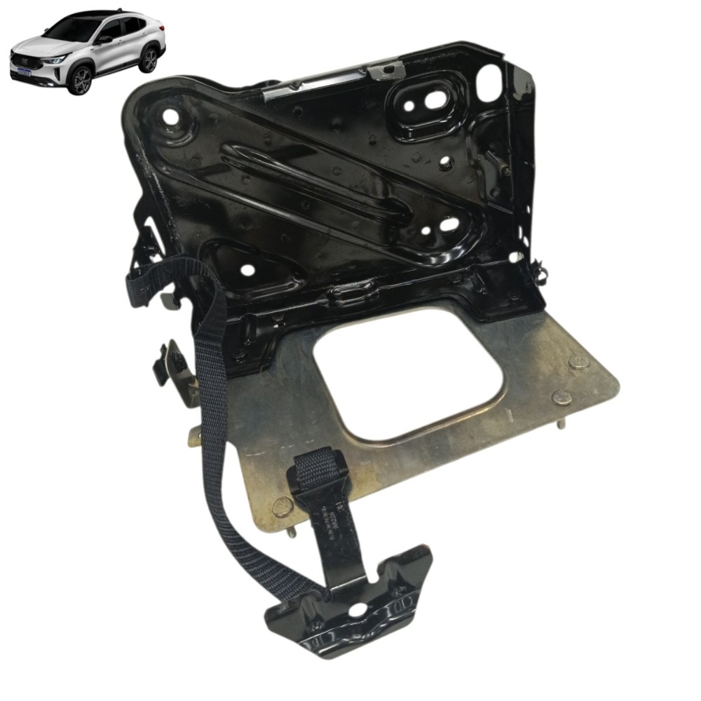 Suporte Base Bateria Fiat Fastback 2021 2022 2023 2024 2025 Preto