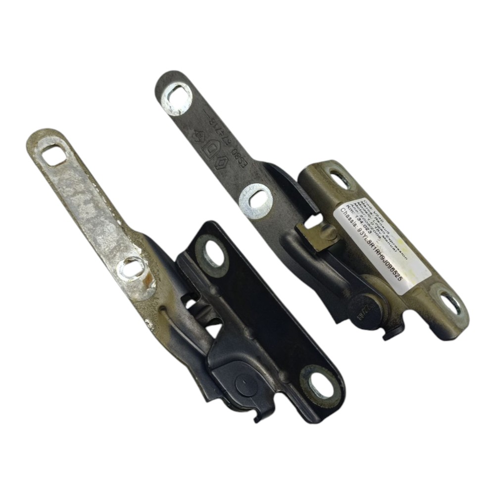 Par Dobradiça Capô Renault Logan 2007 2008 2009 2010 2011 12 2