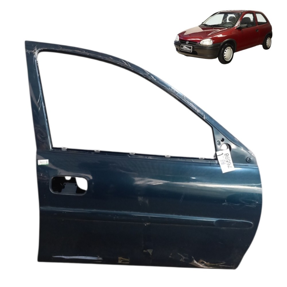 Porta Dianteira Direita Gm Corsa Wind 4p 2001 2000 1999 1998 Dianteira Direita Verde