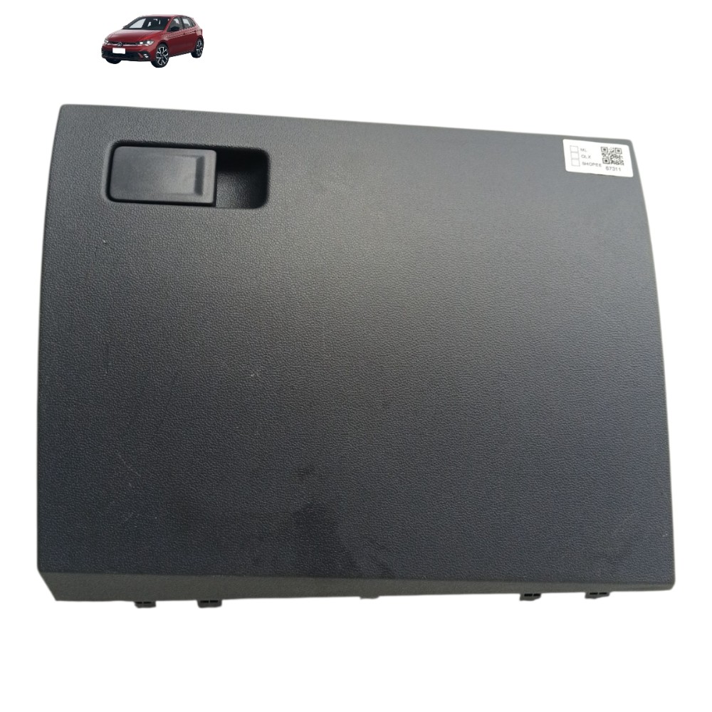 Tampa porta luvas VW Polo virtus 2026 2025 2024 2023 2022