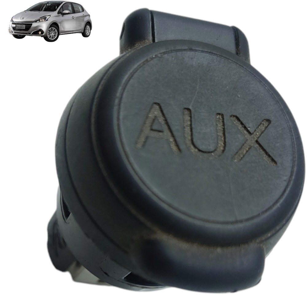 Entrada Auxiliar Usb Console Peugeot 308 2011 2012 2013 2014 1