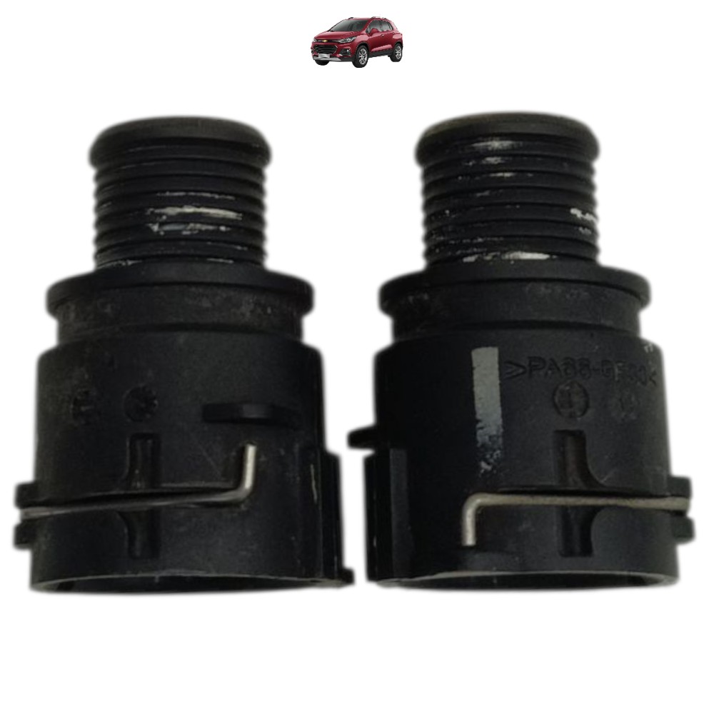 Par flange mangueira radiador gm Tracker 1.4 turbo 2017 2018 1