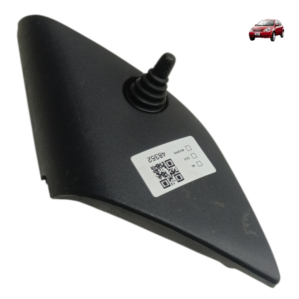 Acabamento interno retrovisor esquerdo Ford Ka 2008 2009 10