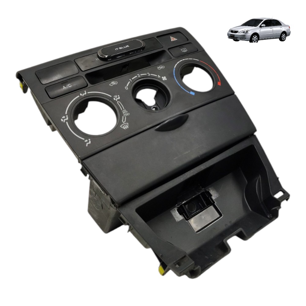 Moldura Comando Ar Toyota Corolla 2003 2004 2005 2006 2007 1