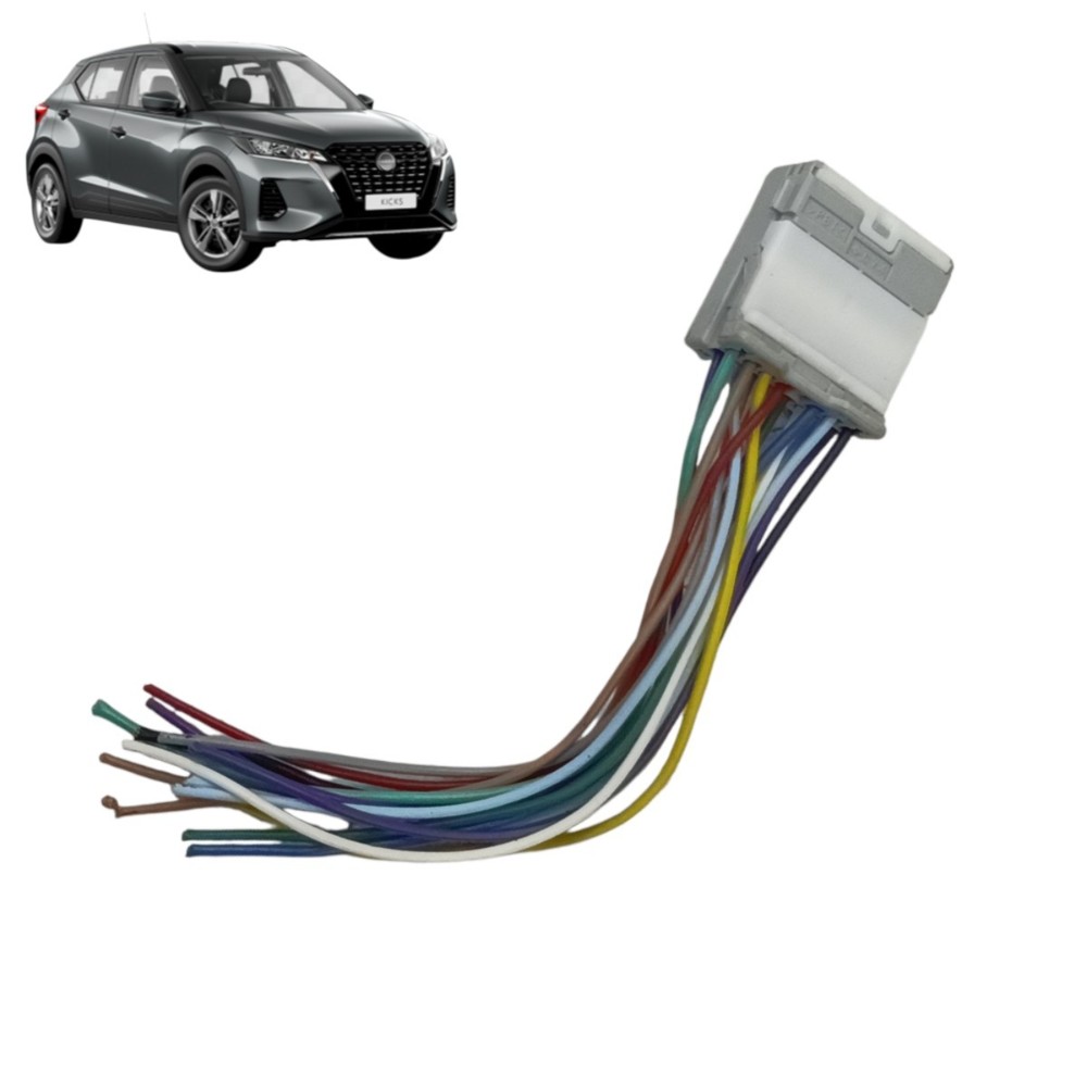 Plug Conector Chave Seta Comandos Nissan Kicks 2024 2023