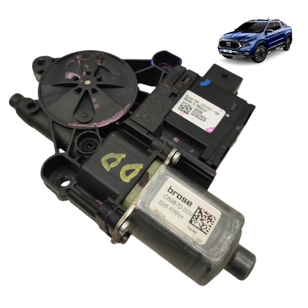 Motor vidro porta dianteira direita Fiat toro 2025 2024 2023 1
