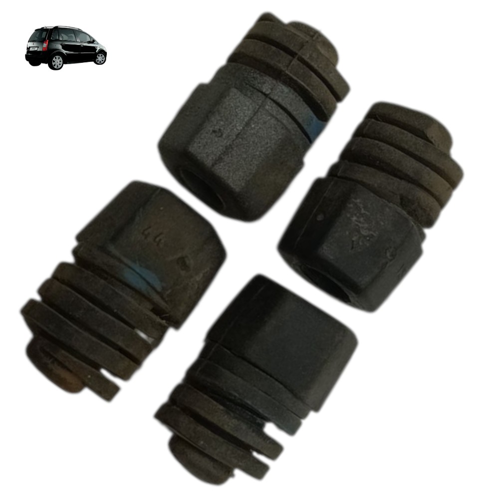 Kit borracha batente capô Fiat Idea 2012 2013 2014 2015 2016 1