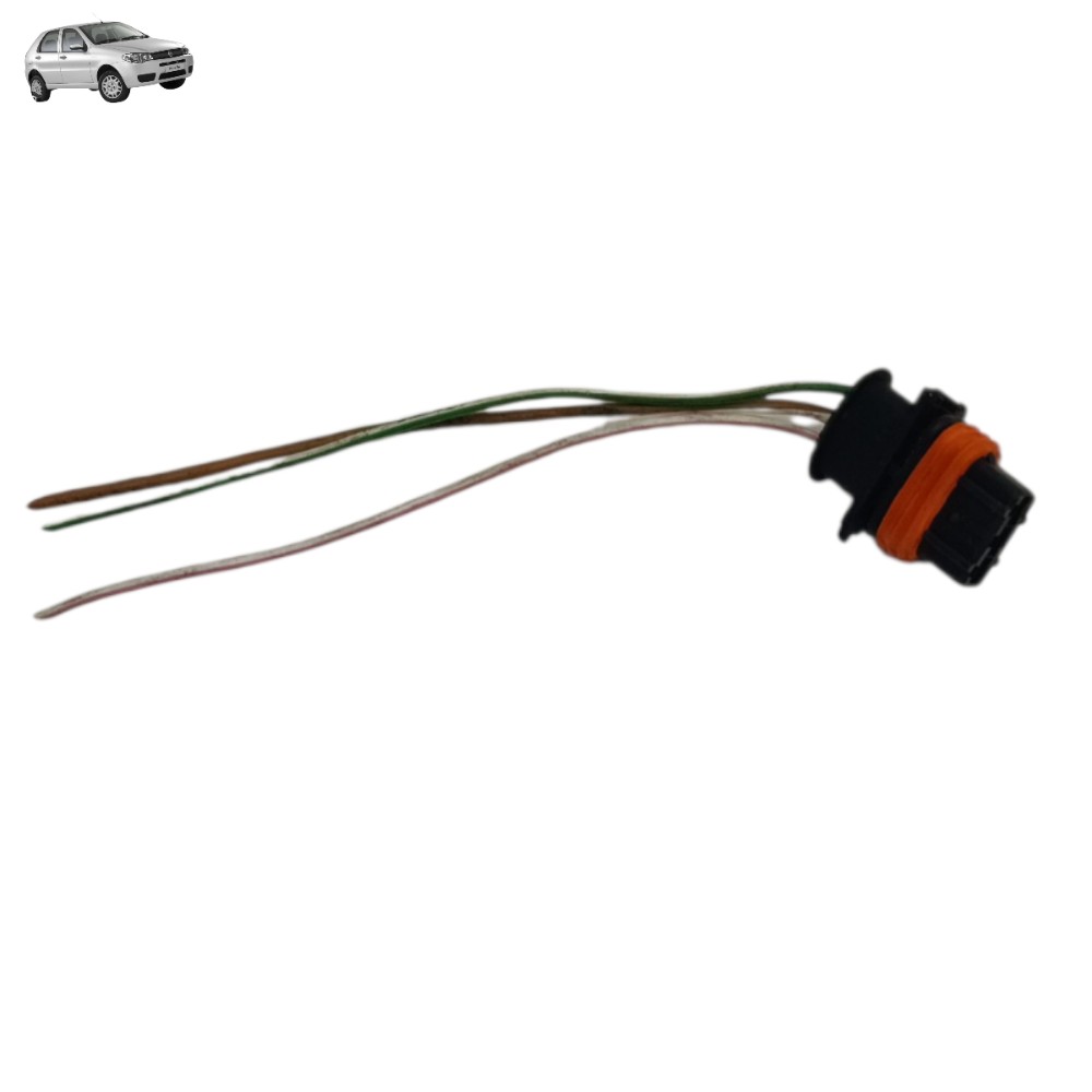 Plug conector bobina ignição Fiat Palio Fire 1.0 2007 2012 1