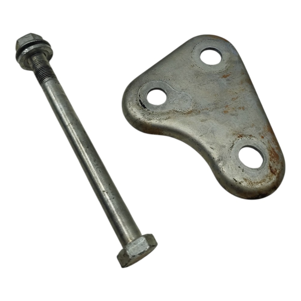 Chapa suporte coxim inferior câmbio Fiat argo 1.3 2024 2023 3