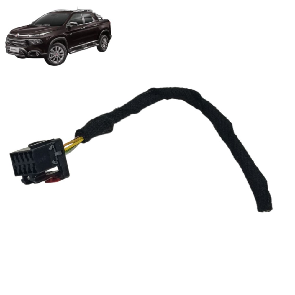 Plug conector chave luz farol milha fiat toro 2021 2020 2019