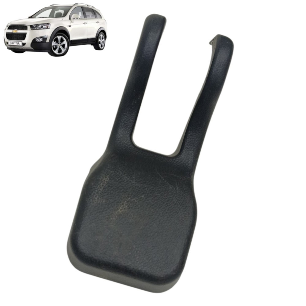 Acabamento Trilho Direito Banco Gm Captiva 2012 2013 Preto