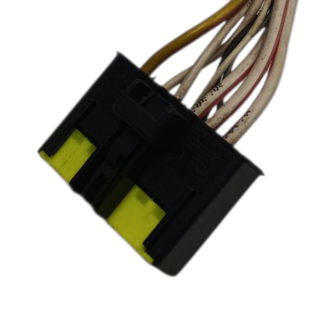 Plug conector comando ar Renault Sandero Logan 2012 2013 14 4