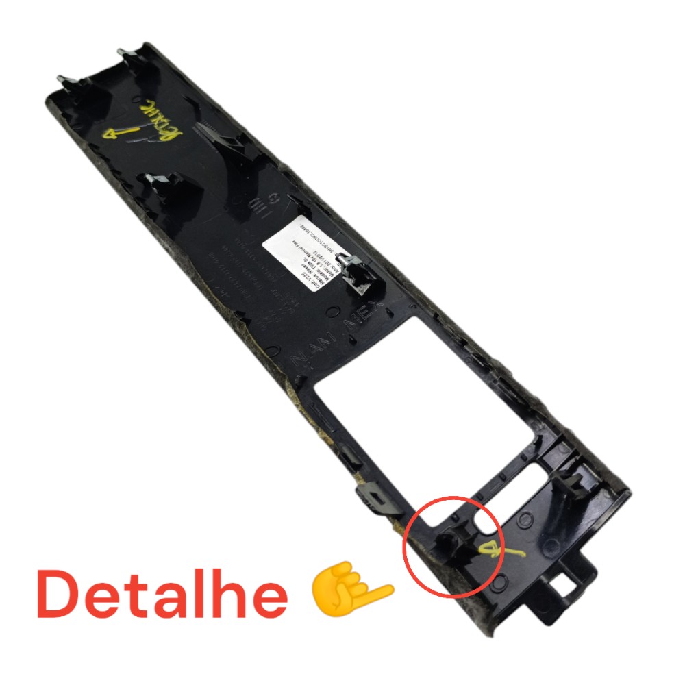 Moldura Friso Direito Capa Painel Nissan Tiida 2010 2011 12 2