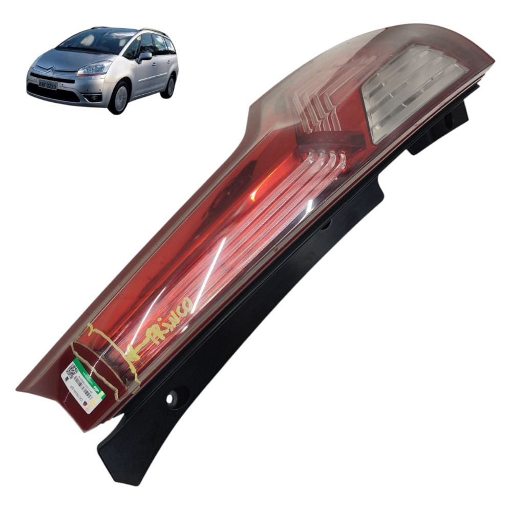 Lanterna direita com detalhe Citroen Grand C4 picasso 2008
