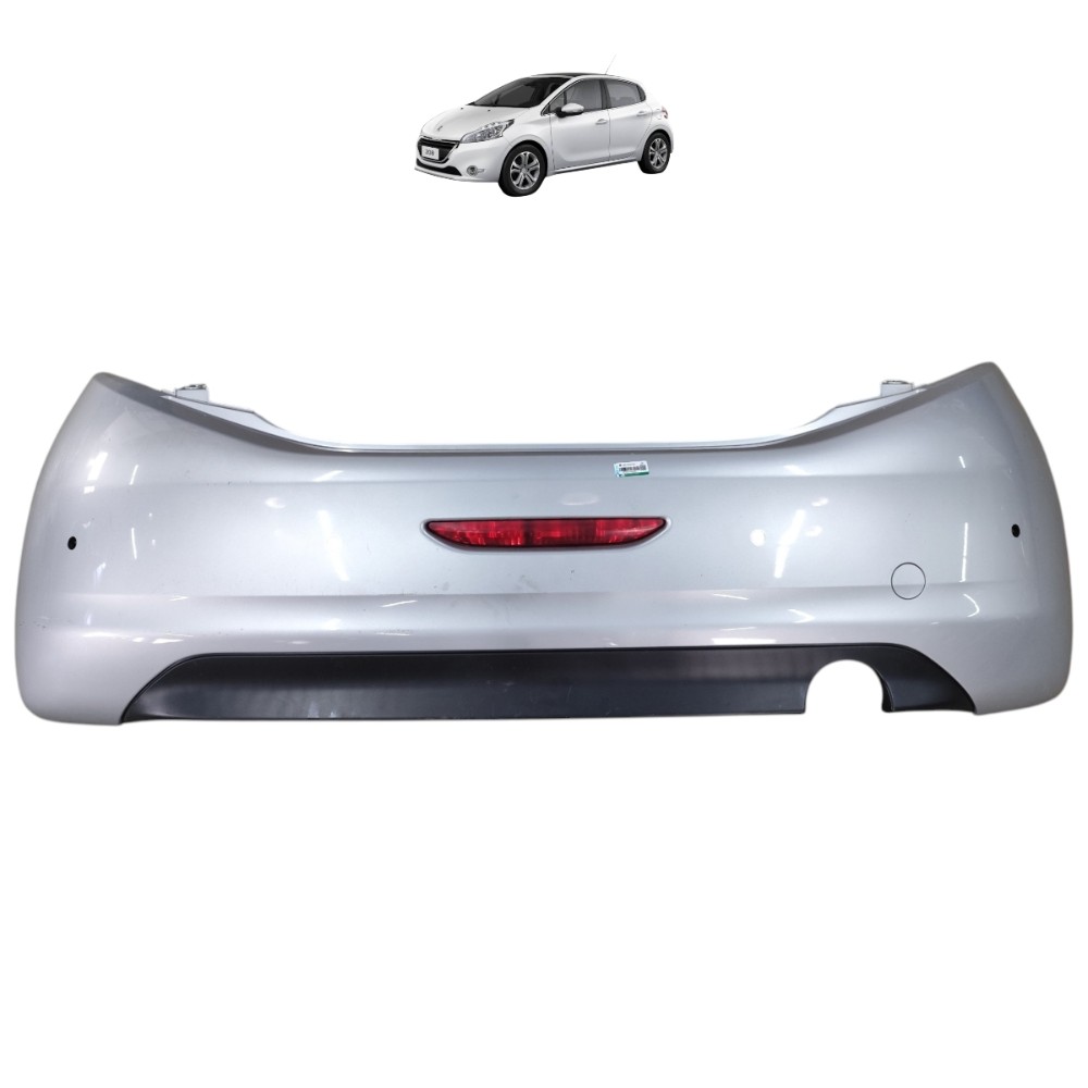 Parachoque Traseiro Original Peugeot 208 2014 2015 2016 2017 1