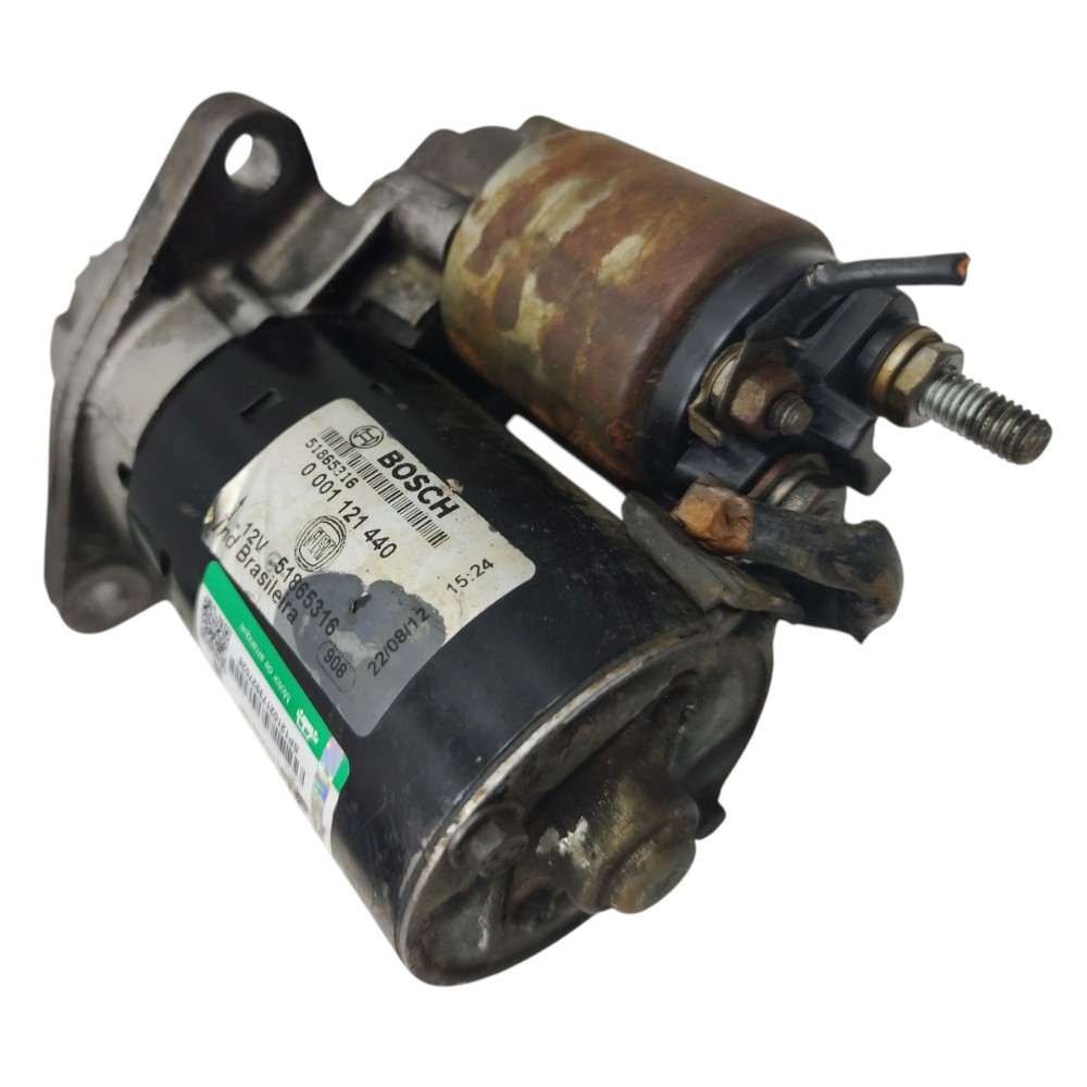 Motor Arranque Partida Fiat Idea 1.8 Etorq 2013 2014 2015 16 3