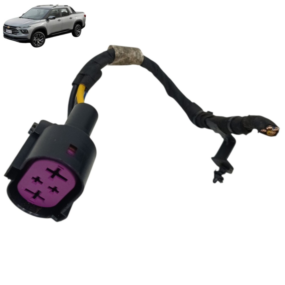 Plug conector motor ventoinha radiador gm montana 2025 2026