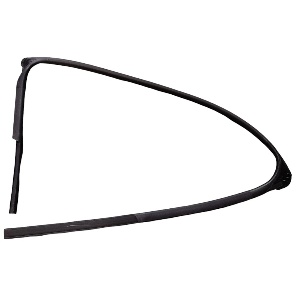 Borracha Quadro Vidro Porta Traseira Esquerda Honda Hrv 2016 Preto 3