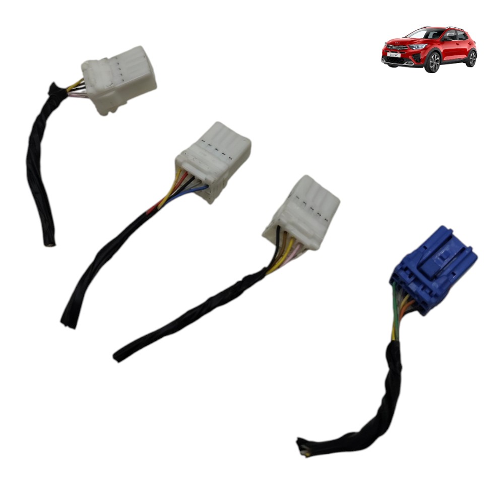 Jogo Plug Conector Motor Atuador Caixa Ar Kia Stonic 2022 23 1