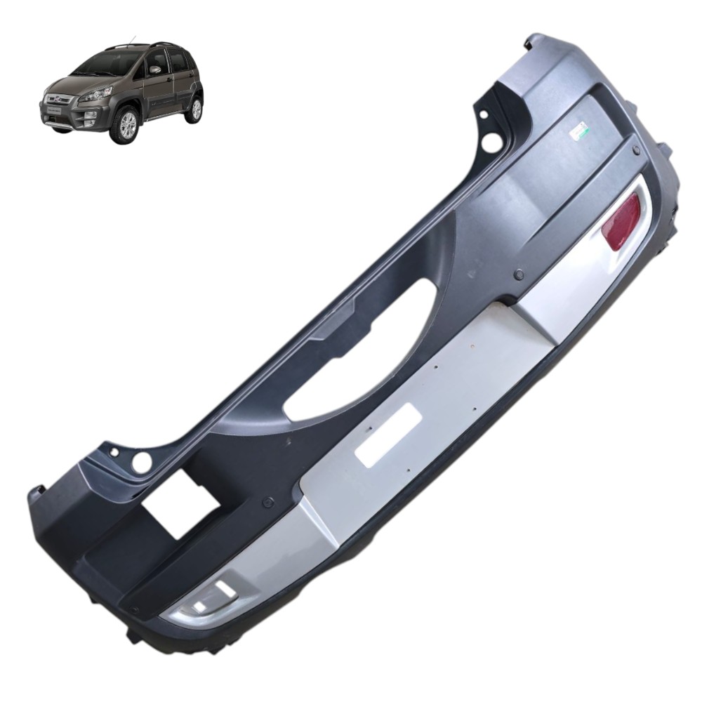 Parachoque traseiro Fiat Idea Adventure 2014 2013 2012 2011