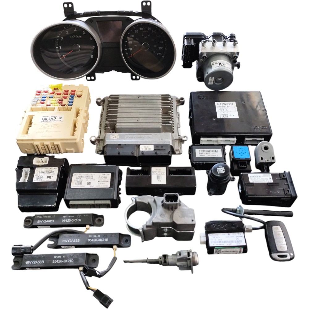 Kit code módulo injeção hyundai ix35 2.0 16v Aut start 2016 1