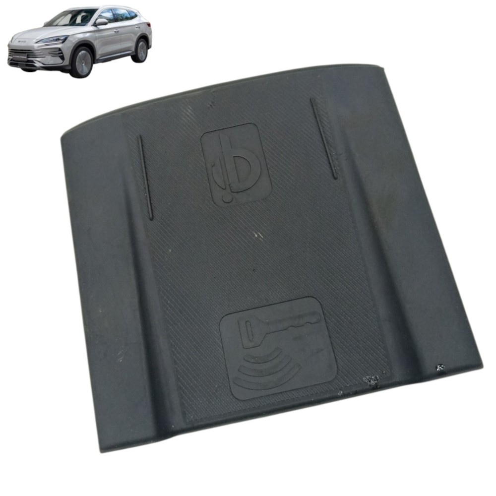 Tapete Borracha Carregador Indução Byd Song Plus 2025 2024 Preto