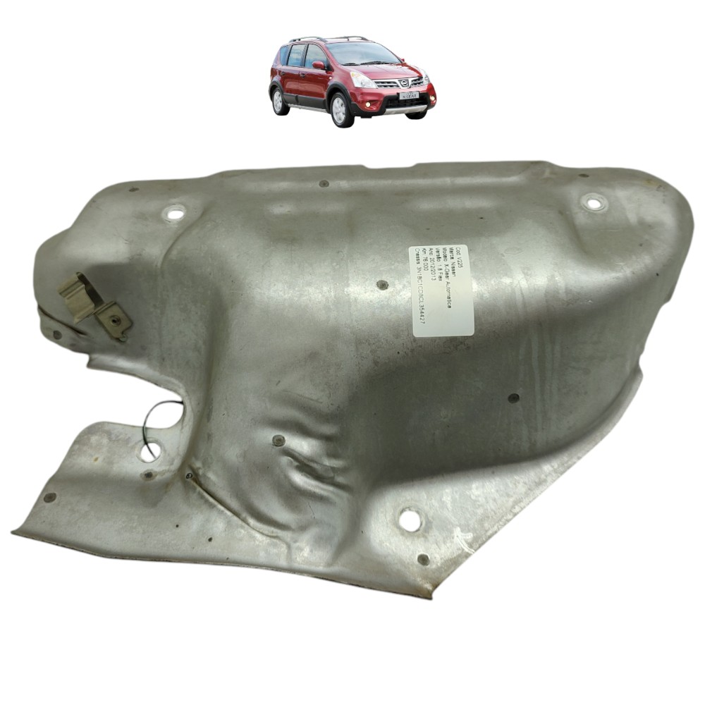 Protetor Térmico Coletor Escape Nissan Livina 1.8 2012 2013 1